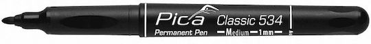 Pica Перманентен Маркер 0.7мм Черен