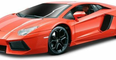 Bburago Toy Car 1:18 Lamborghini Aventador LP - Orange