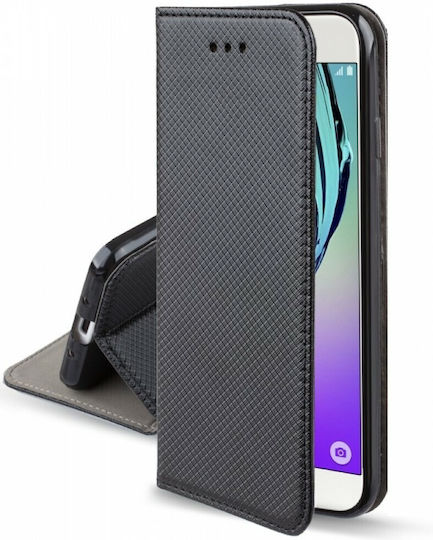 Smart Magnet Buchen Sie Synthetisches Leder Schwarz (Redmi Note 11 / 11S 4G)