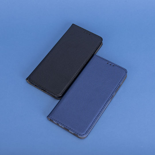 Smart Magnet Buchen Sie Synthetisches Leder Schwarz (Redmi Note 11 / 11S 4G)