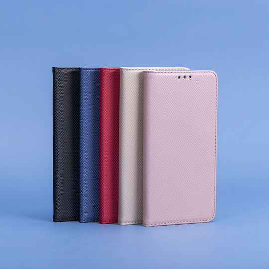 Smart Magnet Buchen Sie Synthetisches Leder Schwarz (Redmi Note 11 / 11S 4G)