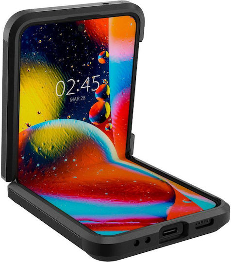 Spigen Tough Armor Back Cover Πλαστικό Μαύρο (Galaxy Z Flip4)