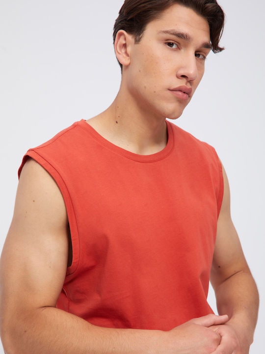 Ceramic Sleeveless T-Shirt With Round Neckline | Aristoteli Bitsiani