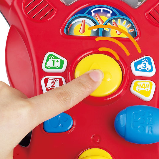 Playgo Τιμόνι Steering Wheel με Μουσική για 24+ Μηνών