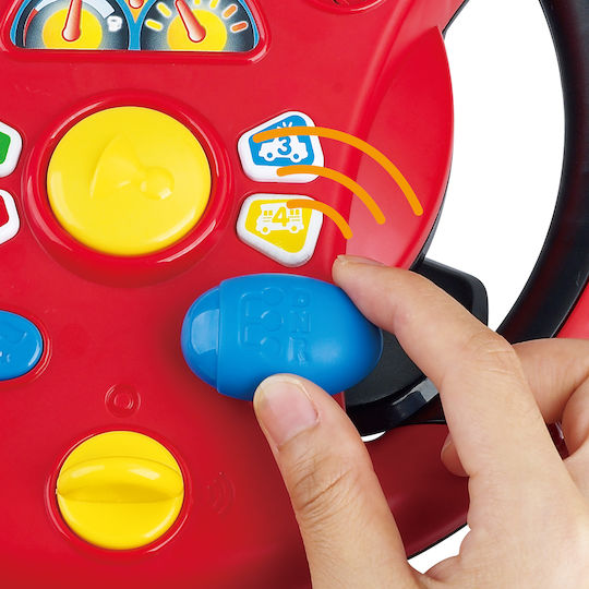Playgo Τιμόνι Steering Wheel με Μουσική για 24+ Μηνών
