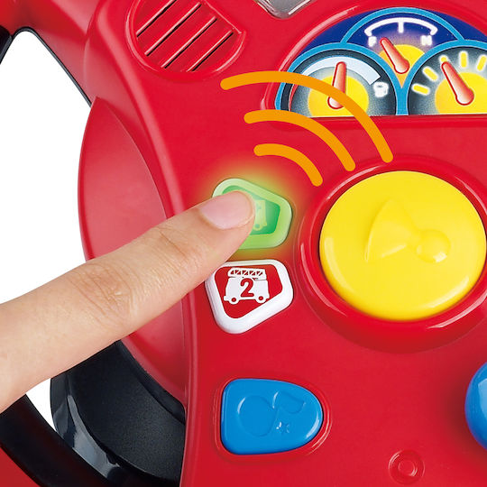 Playgo Τιμόνι Steering Wheel με Μουσική για 24+ Μηνών