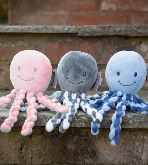 Nattou Jucărie de Somn Lapidou Octopus din Țesătură pentru 0++ Luni