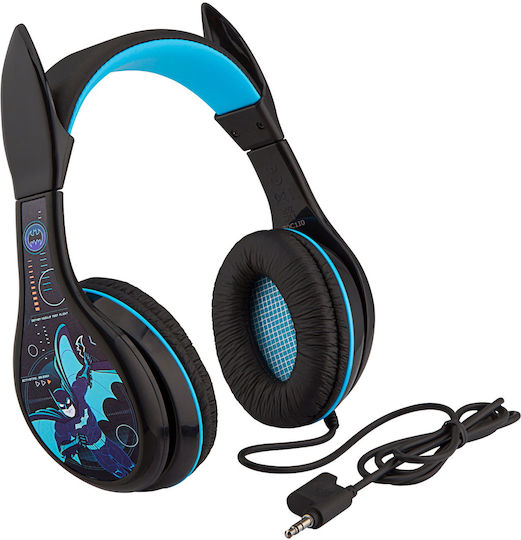 eKids Batman Cu fir Pentru copii On Ear Căști Albastru deschis