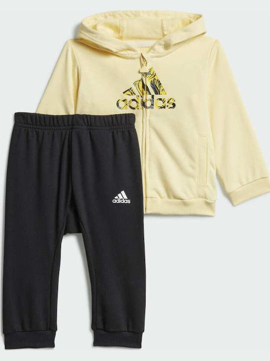 adidas Kids Sweatpants Set Yellow