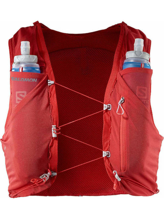 Salomon Active Skin 5 Set Γιλέκο Υδροδοσίας 5lt Κόκκινο