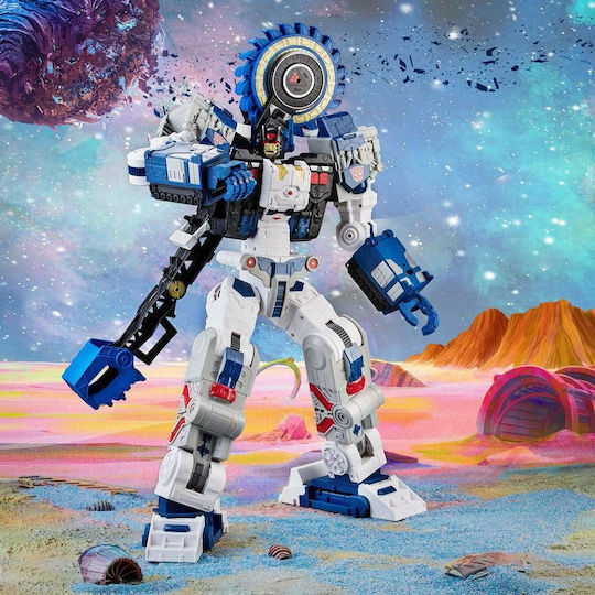 Action Figure Titan Class Cybertron Universe Metroplex Transformers for 15+ Years 56cm.