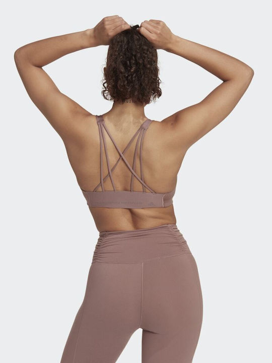 adidas CoreFlow Γυναικείο Αθλητικό Μπουστάκι Μωβ