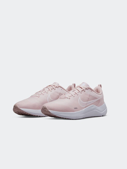 Nike Downshifter 12 Γυναικεία Αθλητικά Παπούτσια Running Barely Rose / White / Pink Oxford