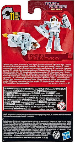 Φigură de acțiune Transformers Core Class Exo-Suit Spike Witwicky pentru copii de 8+ ani ani 9cm cm