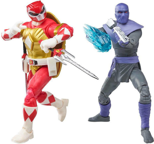 Action Figure x TMNT: Lightning Collection Foot Soldier Tommy & Morphed Raphael 2-Pack Power Rangers for 4+ years old Years