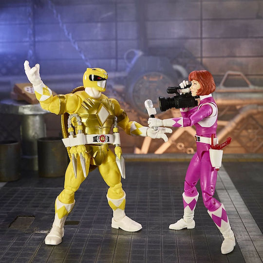 Φιγούρα Δράσης x TMNT: Lightning Collection Morphed April O´Neil & Michelangelo 2-Pack Power Rangers