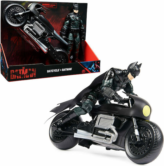 Φigură de acțiune Batman Batcycle pentru copii de 4+ ani ani