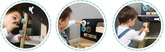 Ricokids Banc de lucru pentru copii din lemn