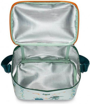 Lilliputiens Isothermal Shoulder Lunch Bag Green L16 x W14 x H24cm