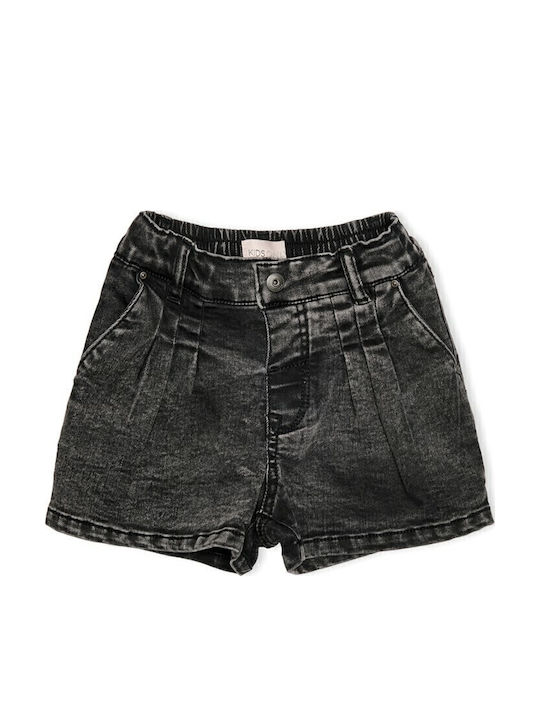 Șort/Salopetă Copii Denim Negru