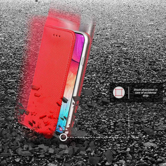 Smart Magnet Buchen Sie Kunststoff Rot (Galaxy A03)