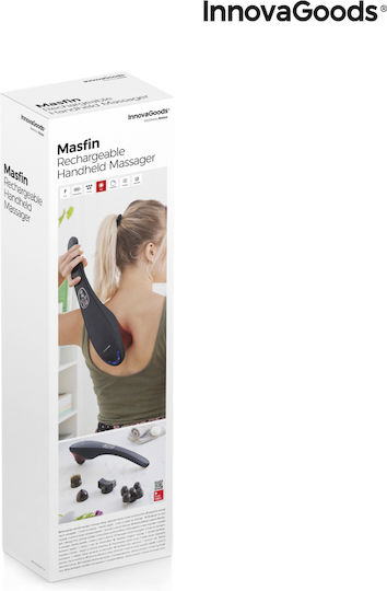 InnovaGoods Masfin Massage Device Shiatsu for the Body with Infrared Heat Green