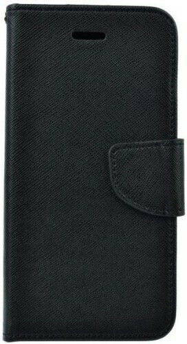 Smart Fancy Wallet Δερματίνης Μαύρο (Redmi 10A)