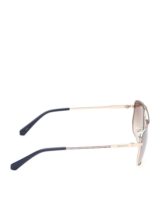Gant Men's Sunglasses with Gray Metal Frame