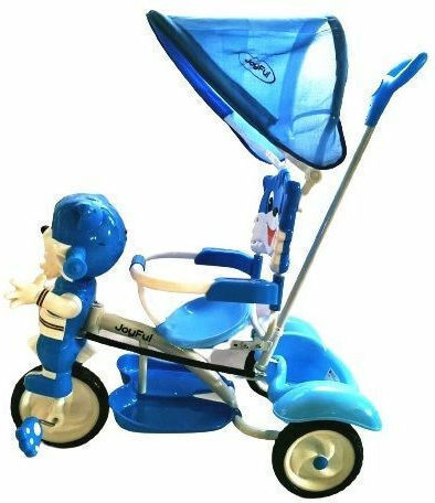 MG Toys Dog with Parental Handle for 18 Months Blue