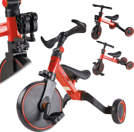 Fio Trike Fix Mini Wandelbar 3-in-1 Für Kinder Ab 3 Jahren Rot