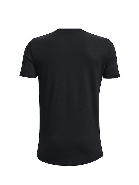 Under Armour Kinder-T-Shirt Schwarz