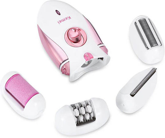Kemei Σετ Αποτρίχωσης Epilator για Σώμα & Μπικίνι KM-2530