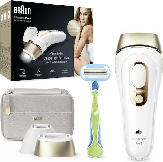 Braun Silk-expert Pro 5 Epilator Set IPL for Face, Body & Bikini PL5154