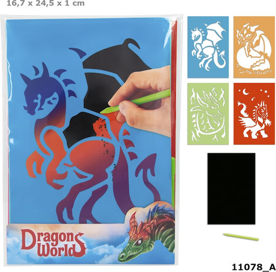 Depesche Ζωγραφική Dino World Magic Scratch Cards