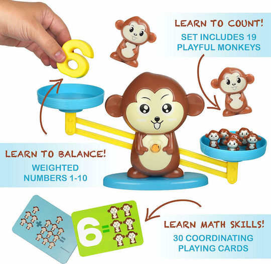Monkey Balance - Game Scale Educational Game Scales for 3+ years Years Old