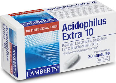 Lamberts Acidophilus Extra 10 Προβιοτικά 30 κάψουλες