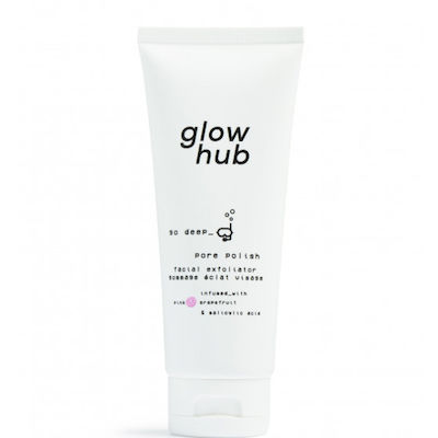 Glow Hub Pore Polish Facial Exfoliator Exfoliating for Face 120ml