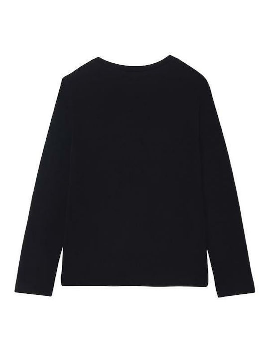 Mayoral Kids Blouse Long Sleeve Black