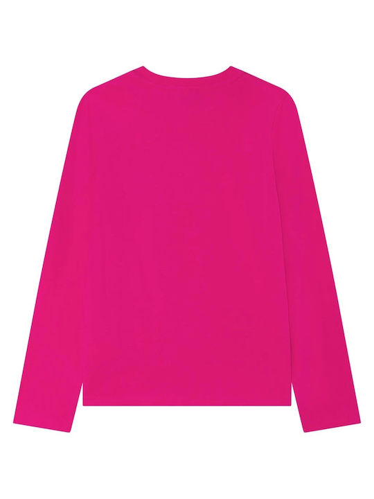 DKNY Kids Blouse Long Sleeve Fuchsia