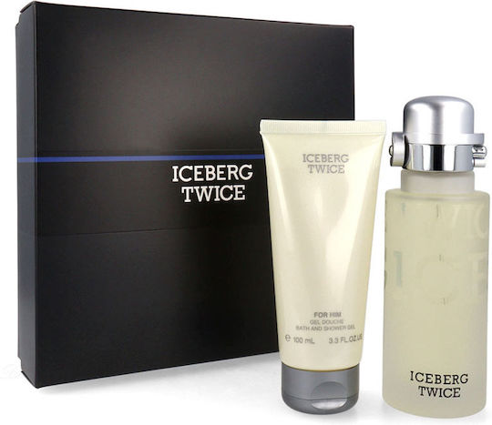 Iceberg Twice Мъжки Парфюмен Комплект с Тоалетна Вода 2 Бройки