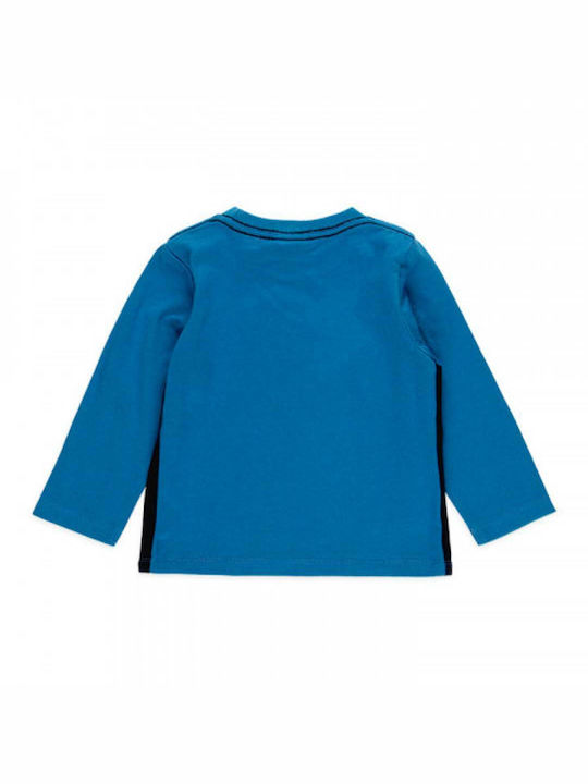 Boboli Kids Blouse Long Sleeve Blue