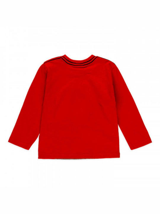 Boboli Kids Blouse Long Sleeve Red