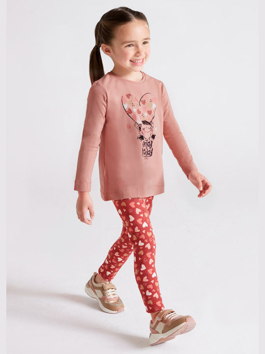 Kids' Shirt Long Sleeve Burgundy