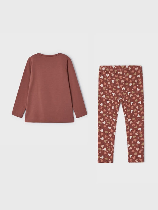 Kids' Shirt Long Sleeve Burgundy