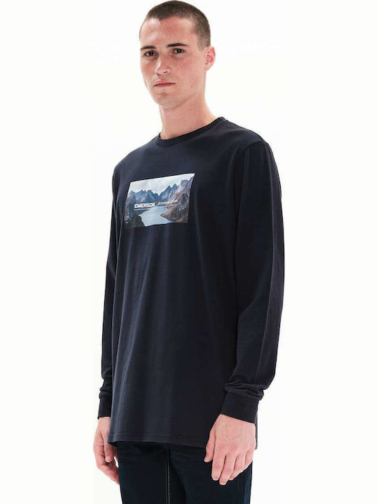 T-shirt Navy Μπλε