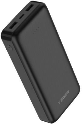 Veger VP2015 Power Bank 20000mAh with 2 USB-A Ports Black