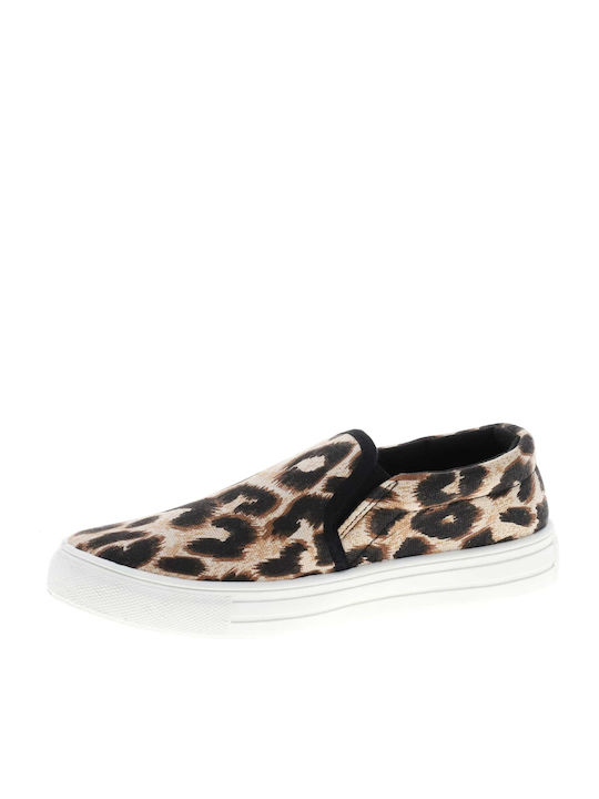 Γυναικεία Slip-On Πάνινα Leopard