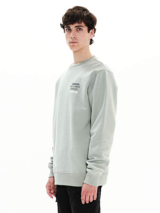 Emerson Herren Sweatshirt mit Kapuze Mint