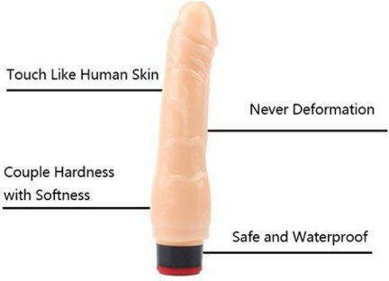 Chisa Novelties Real Touch XXX Vibe Cock Realistic Vibrator 21cm Carne