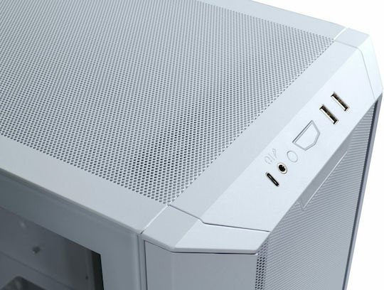 Lian Li Lancool III Gaming Midi Tower Computer Case with Side Window White